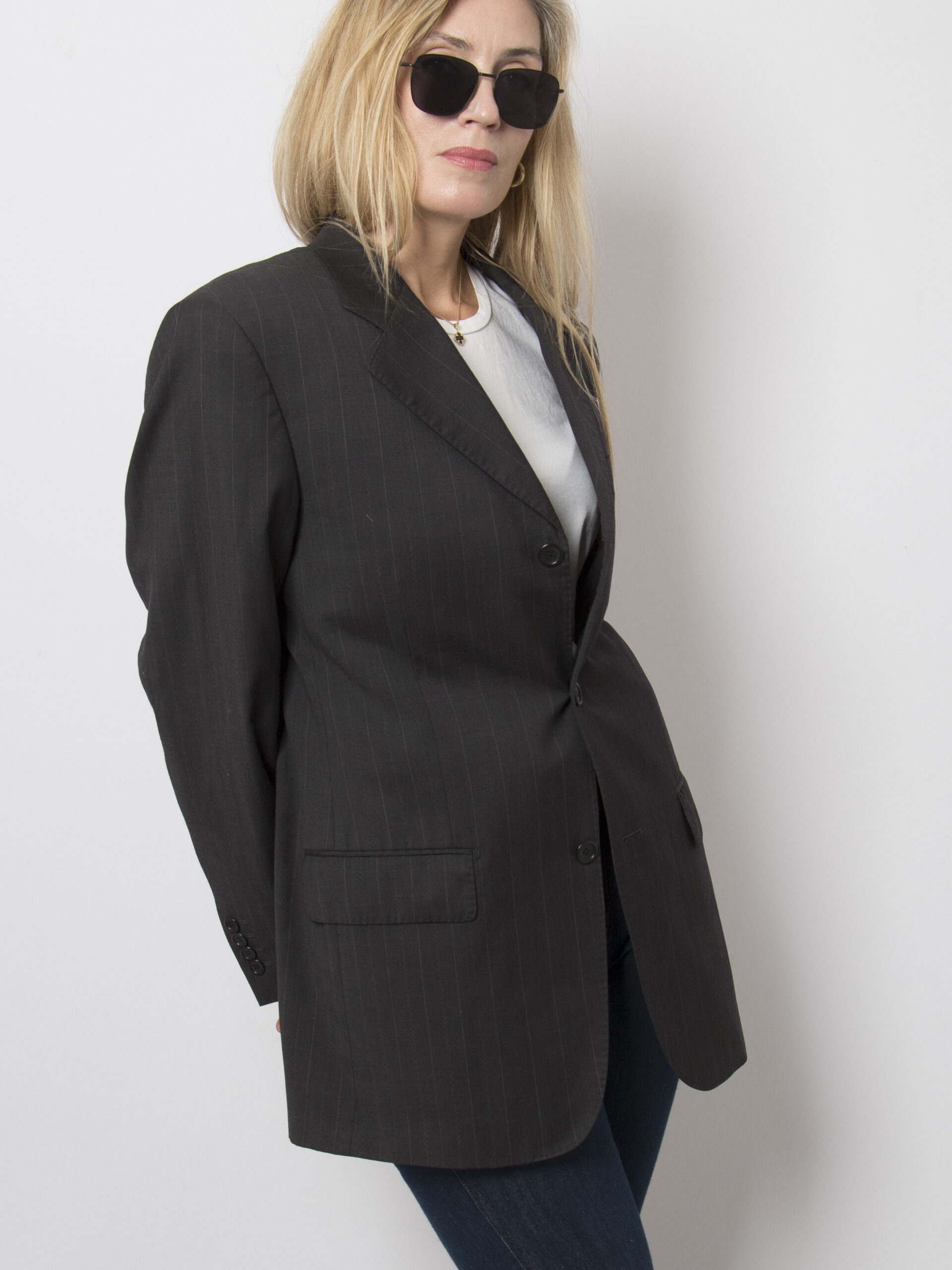 Vintage Pierre Cardin Pinstripe Blazer Vintage Pierre Cardin Pinstripe Blazer