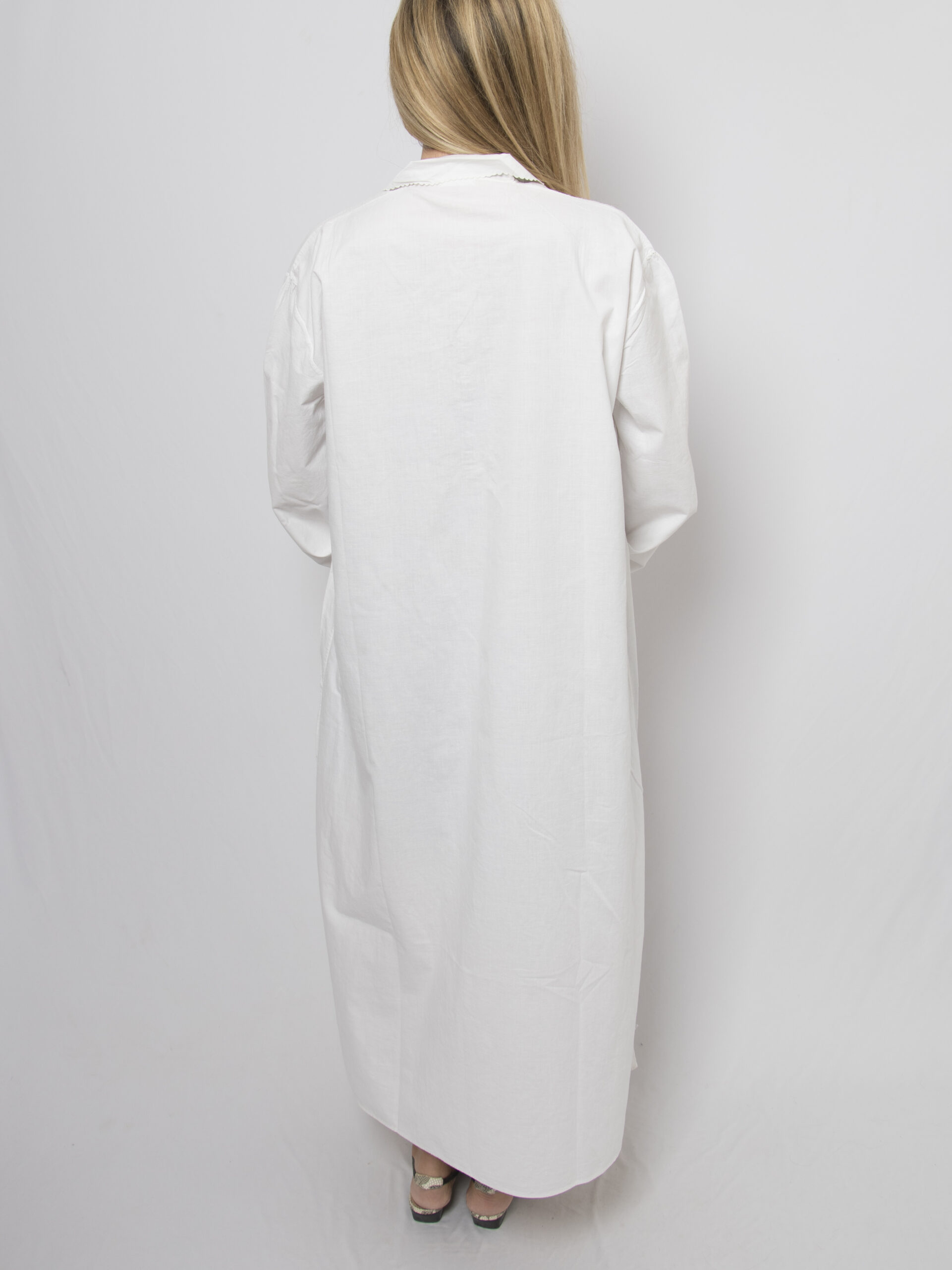 Vintage Floor Length Cotton Nightgown Vintage Floor Length Cotton Nightgown - Image 3
