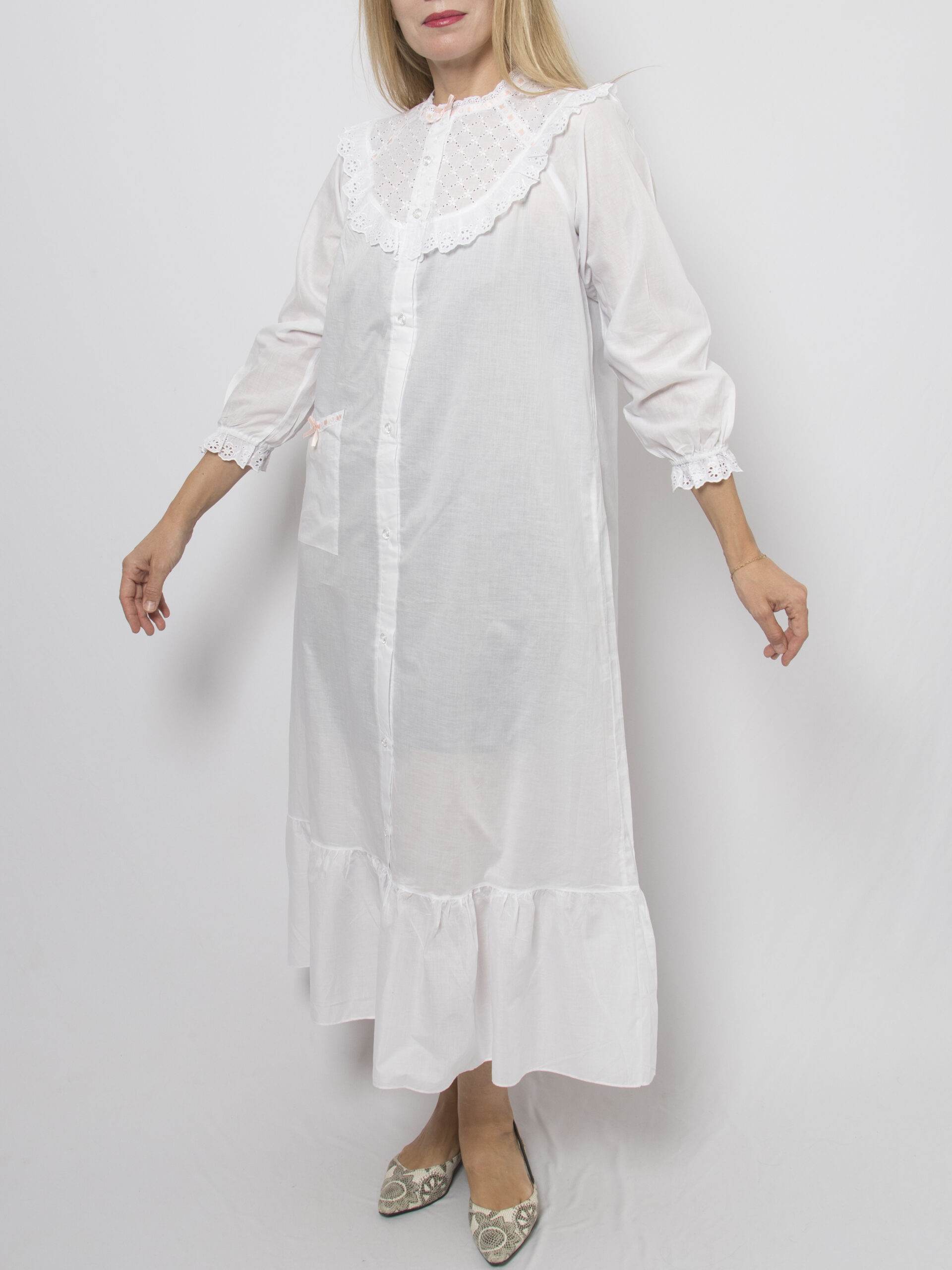 Vintage Pierre Balmain Paris Maxi Nightgown Vintage Pierre Balmain Paris Maxi Nightgown