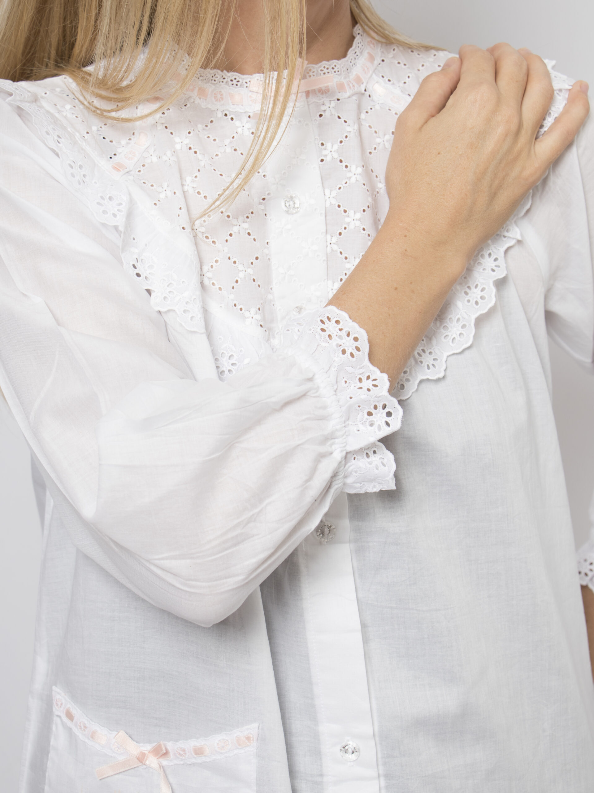Vintage Pierre Balmain Paris Maxi Nightgown Vintage Pierre Balmain Paris Maxi Nightgown - Image 4