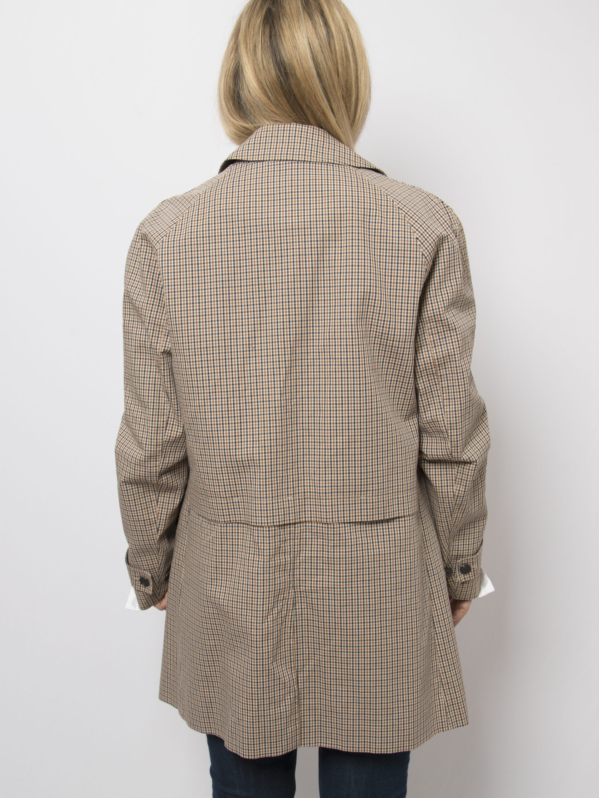 Plaid Car Coat by Hammond&Co. by Patrick Grant Plaid Car Coat by Hammond&Co. by Patrick Grant - Image 4