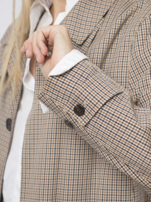Plaid Car Coat by Hammond&Co. by Patrick Grant