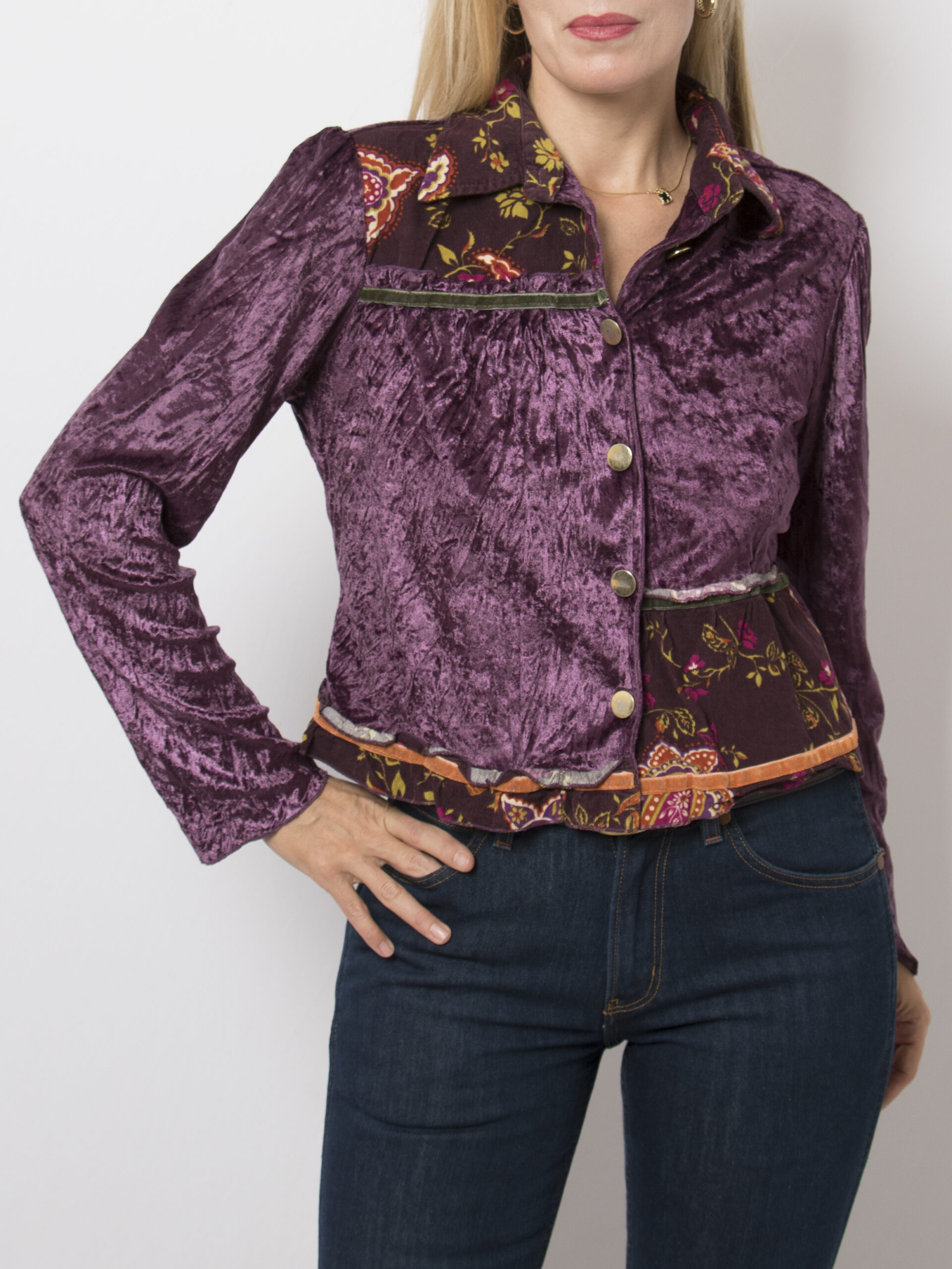 Vintage Velvet Shirt Vintage Velvet Shirt - Image 3