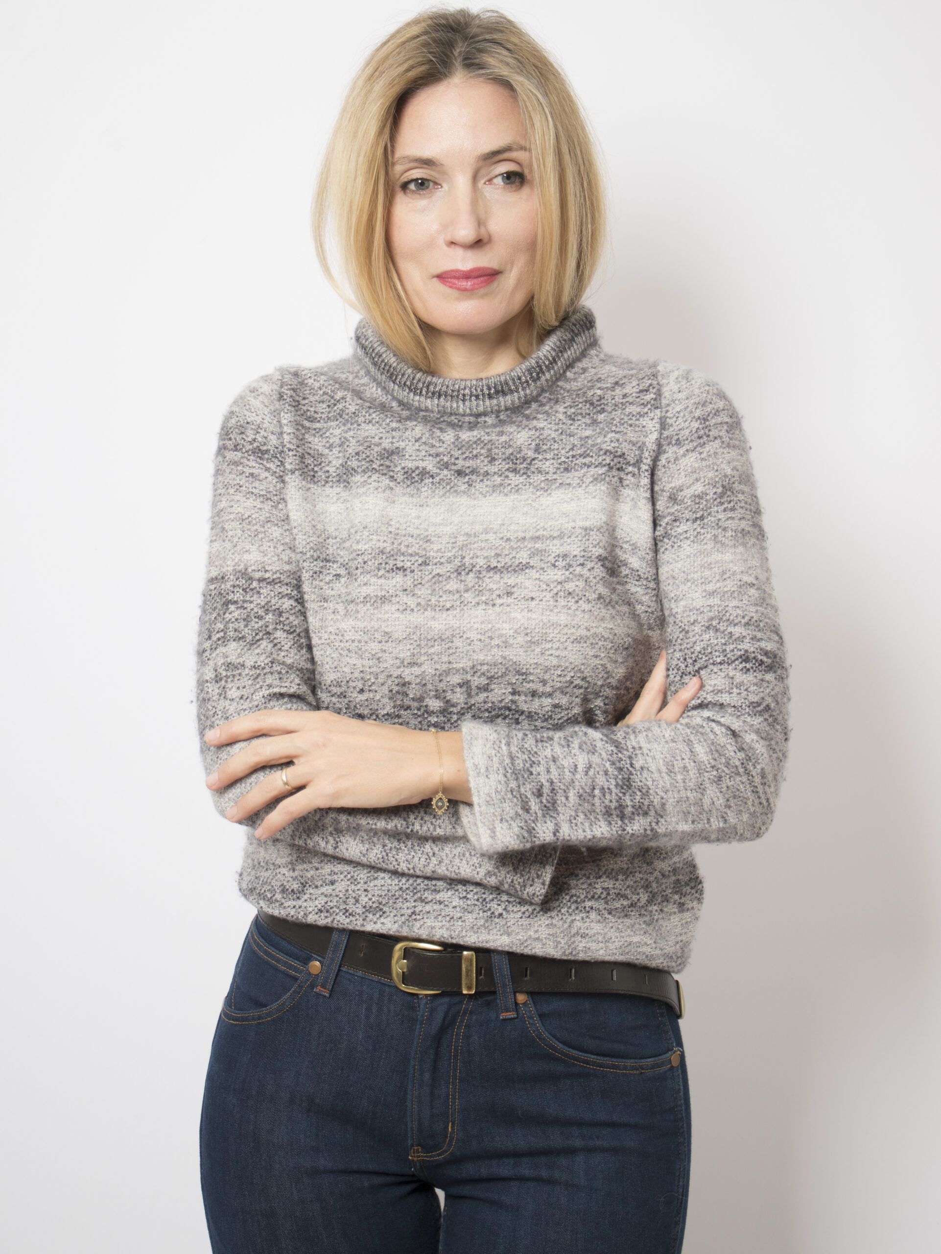 Bruno Manetti Gray Cashmere Sweater Bruno Manetti Gray Cashmere Sweater