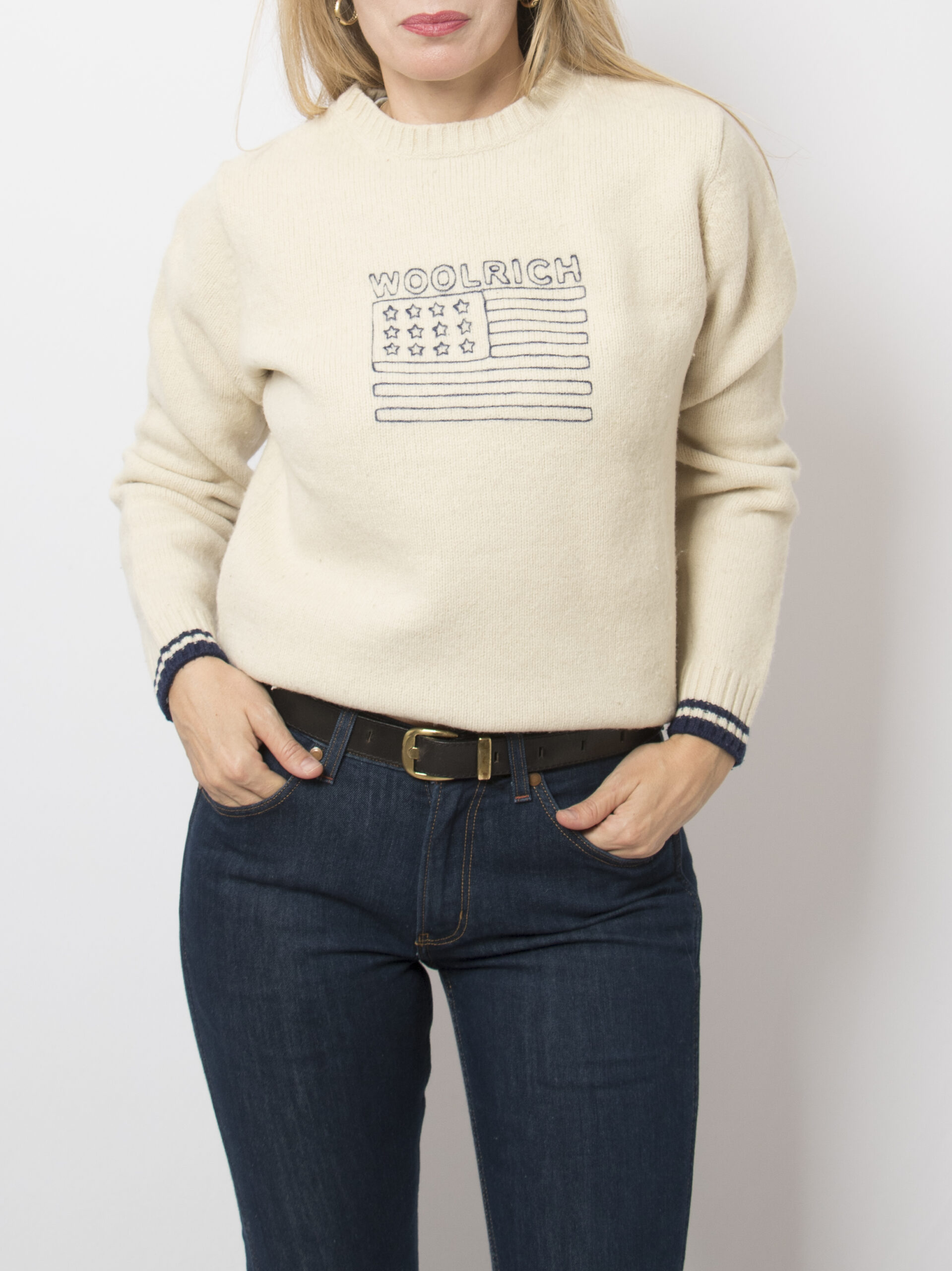 Woolrich Ivory Wool Sweater Woolrich Ivory Wool Sweater