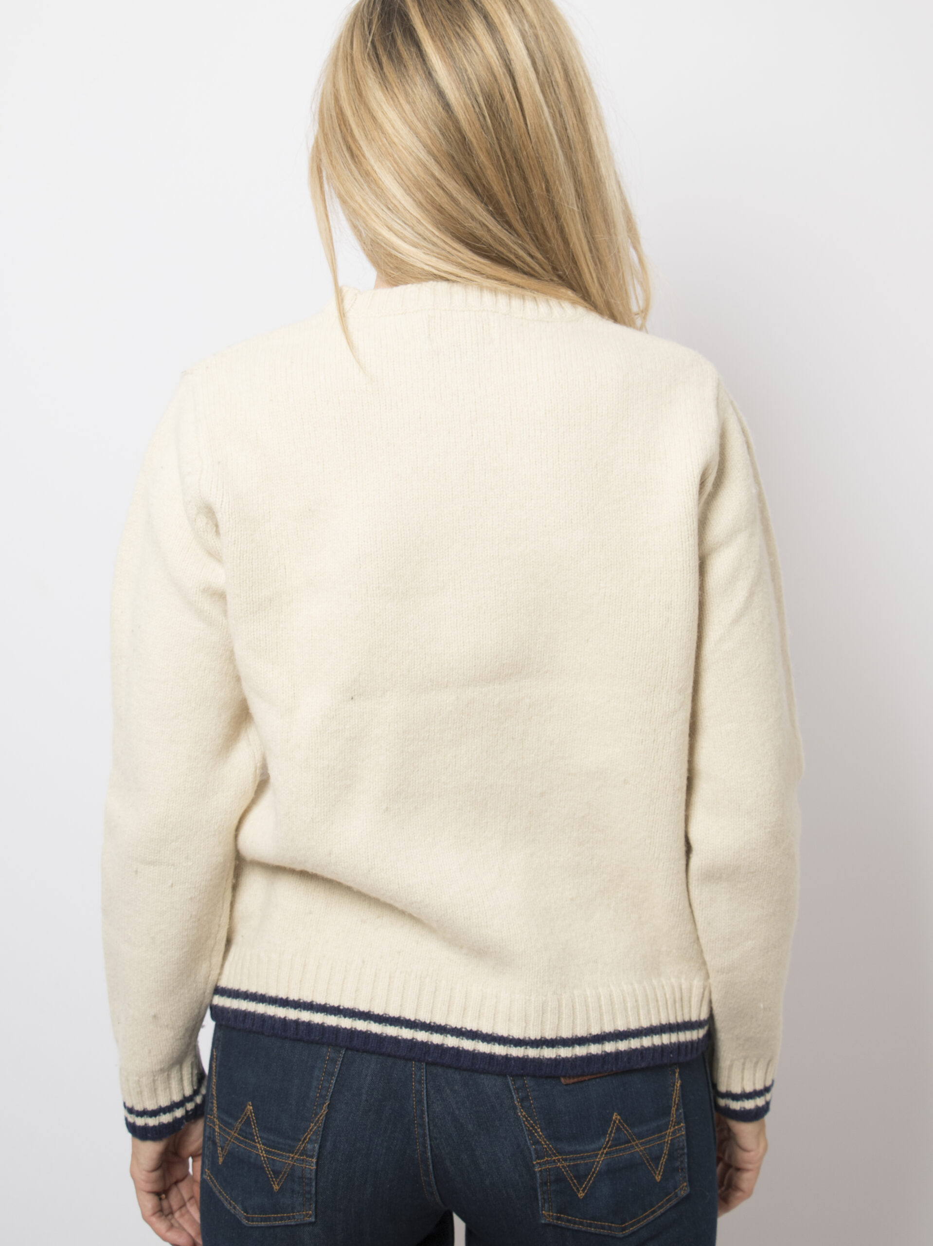 Woolrich Ivory Wool Sweater Woolrich Ivory Wool Sweater - Image 4
