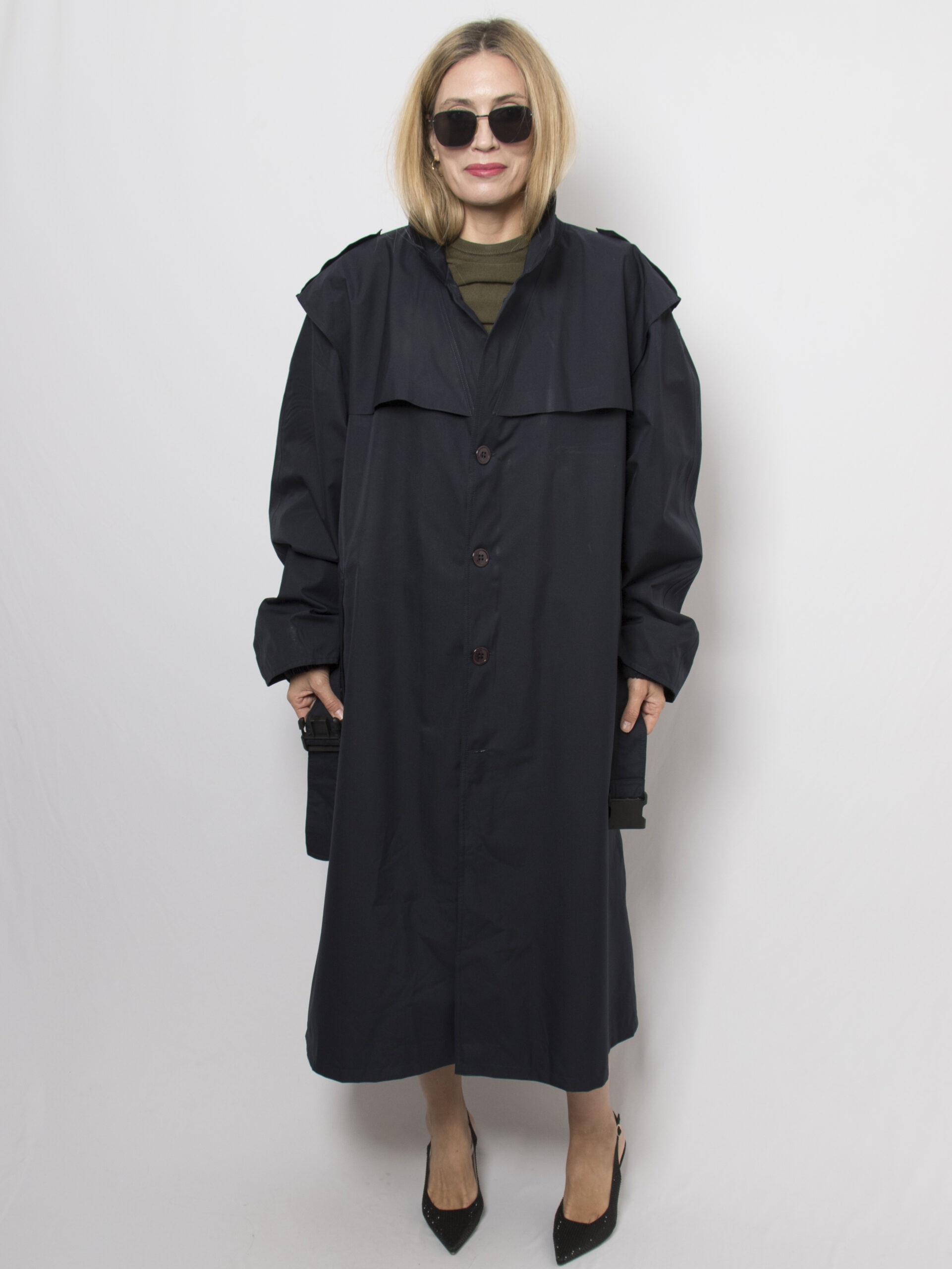 Vintage Oversized Trench Coat Vintage Oversized Trench Coat - Image 2