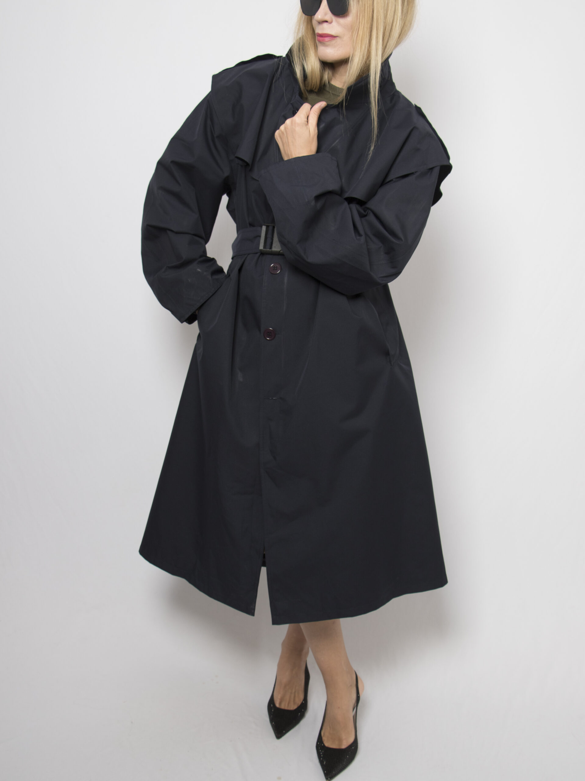 Vintage Oversized Trench Coat Vintage Oversized Trench Coat - Image 7