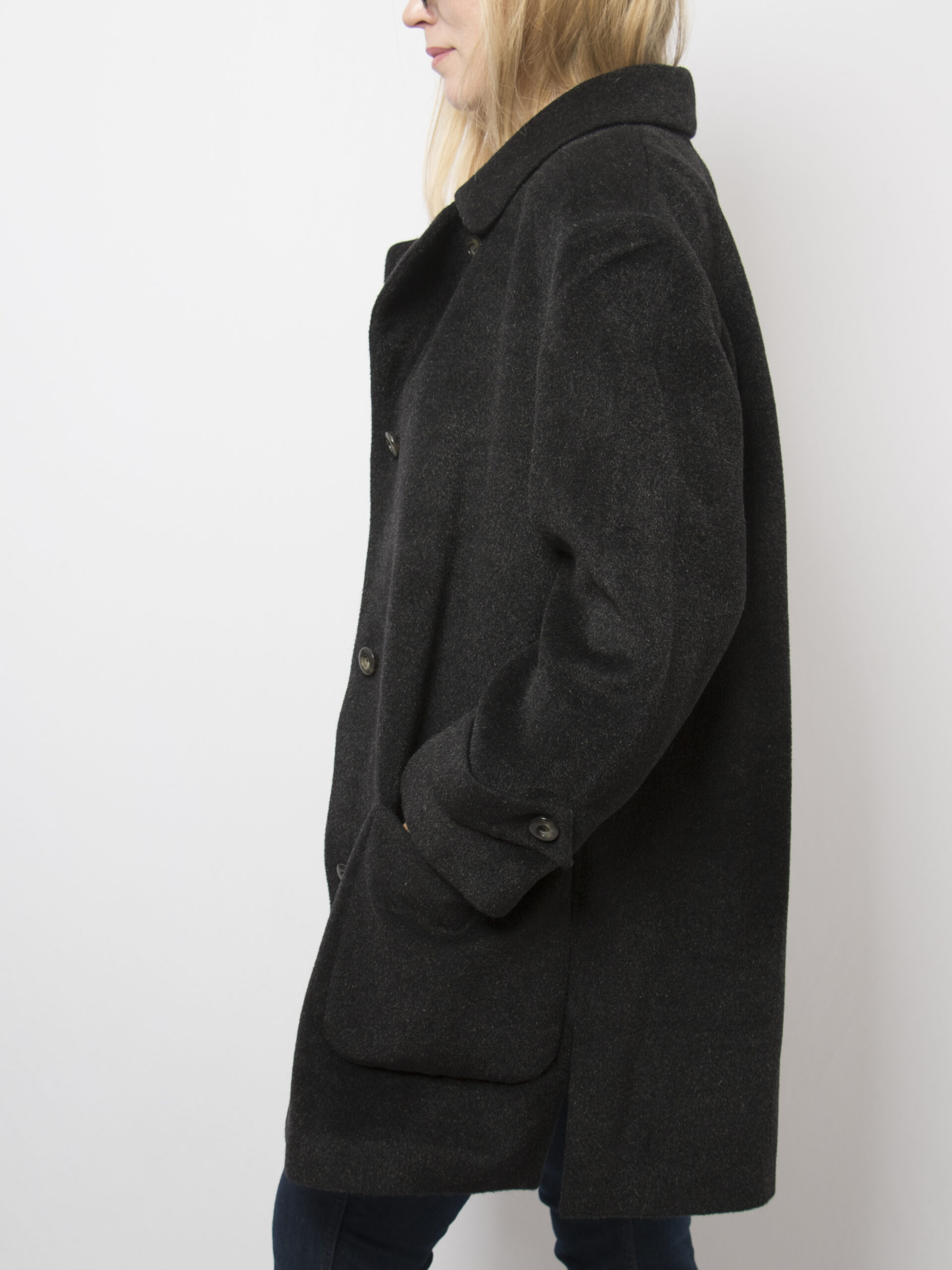 Del MOD Vintage Mohair Wool Coat Del MOD Vintage Mohair Wool Coat - Image 3