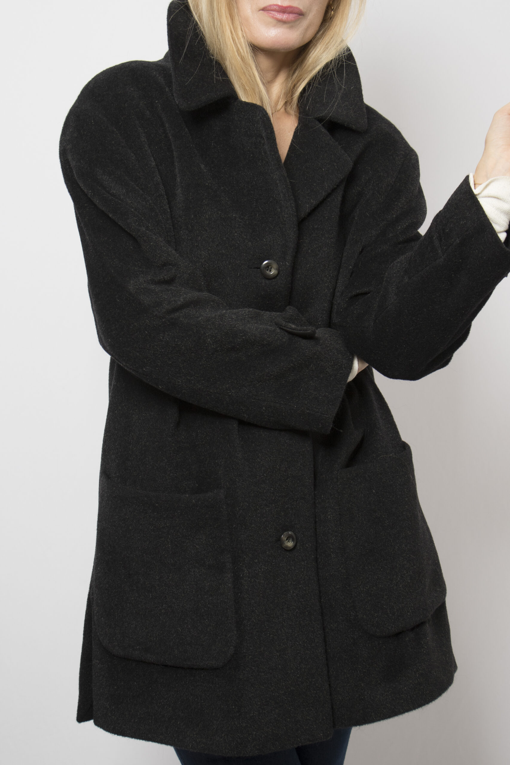 Del MOD Vintage Mohair Wool Coat Del MOD Vintage Mohair Wool Coat