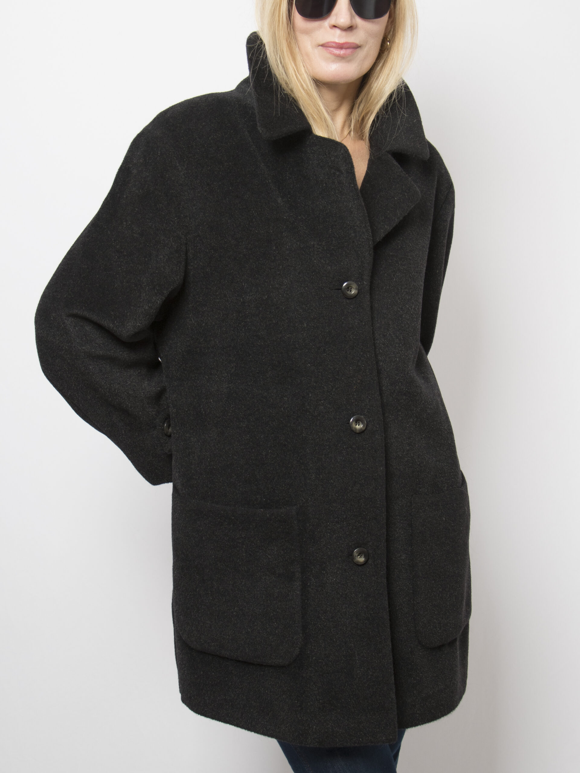 Del MOD Vintage Mohair Wool Coat Del MOD Vintage Mohair Wool Coat - Image 5