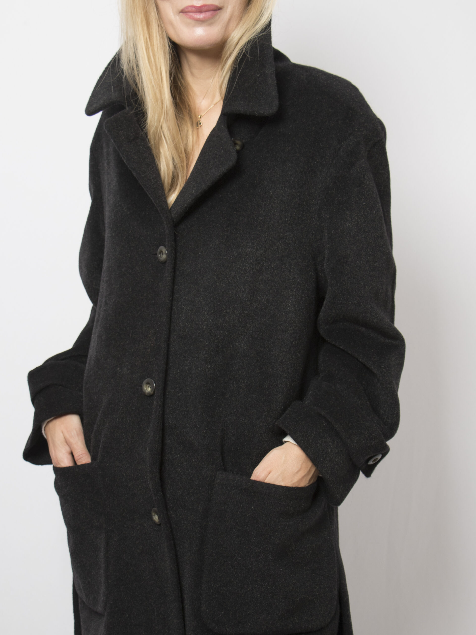Del MOD Vintage Mohair Wool Coat Del MOD Vintage Mohair Wool Coat - Image 6