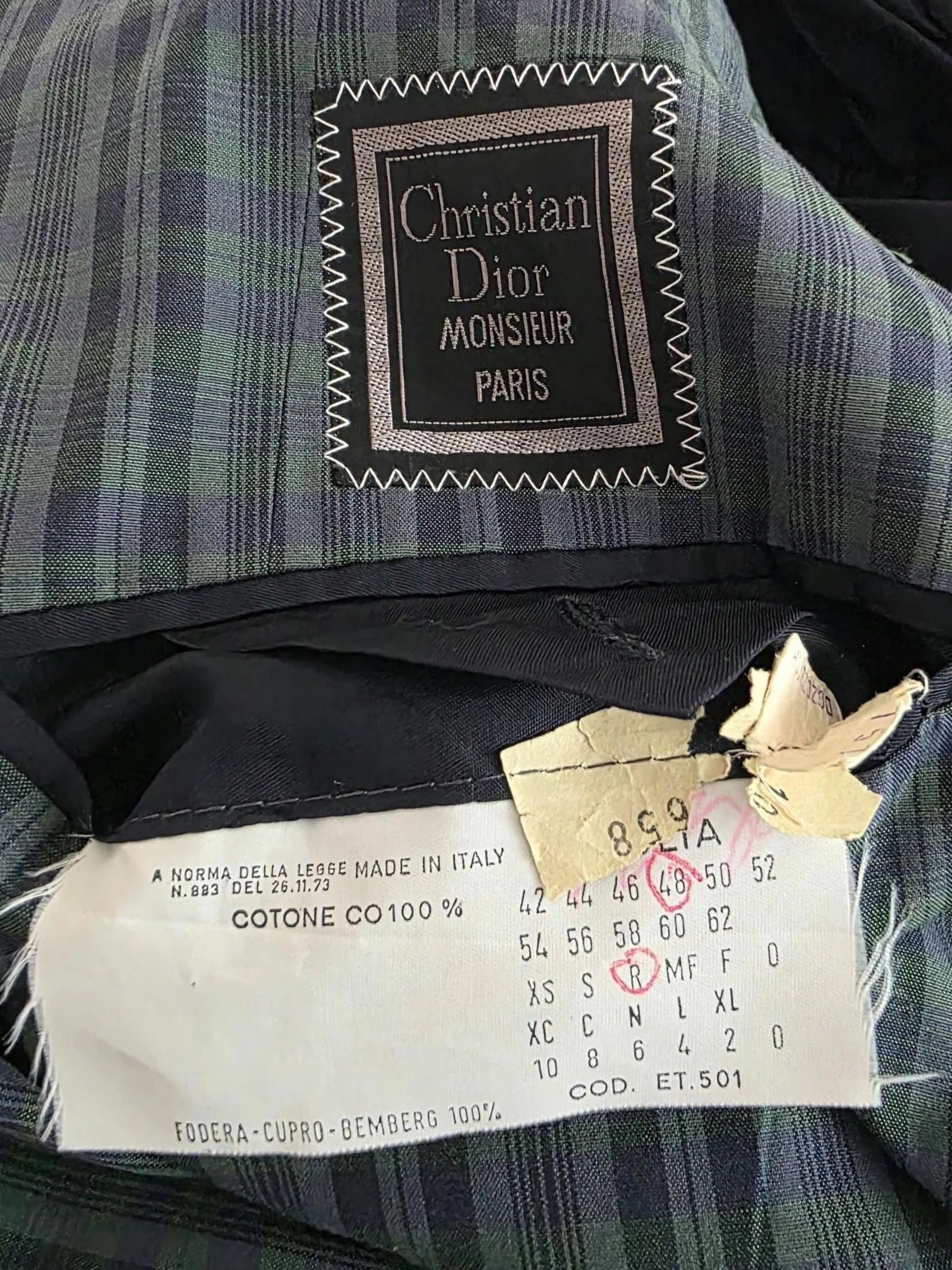 Vintage Christian Dior Monsieur Blazer Vintage Christian Dior Monsieur Blazer - Image 8